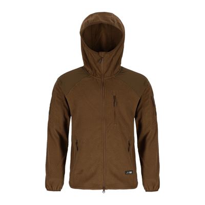 Felpa con cappuccio e zip in pile DELTA COYOTE AB 10857003 4