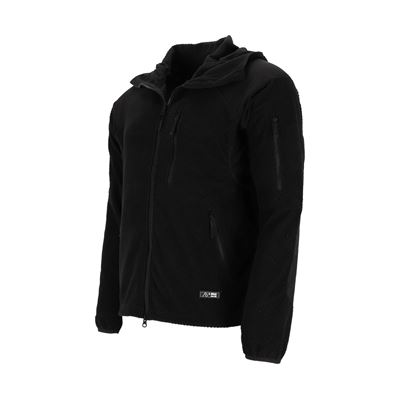Felpa con cappuccio e zip in pile DELTA NERA AB 10857006 6