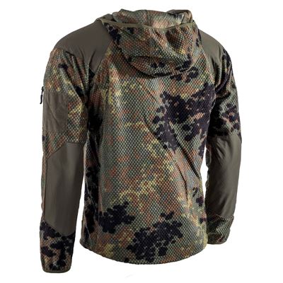 Felpa con cappuccio e zip in pile DELTA FLECKTARN AB 10857021 3