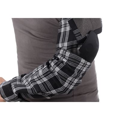 Camicia tattica in flanella NERA INVADERGEAR 108601-060 7