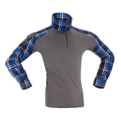 Camicia tattica in flanella BLU INVADERGEAR 108601-700 2