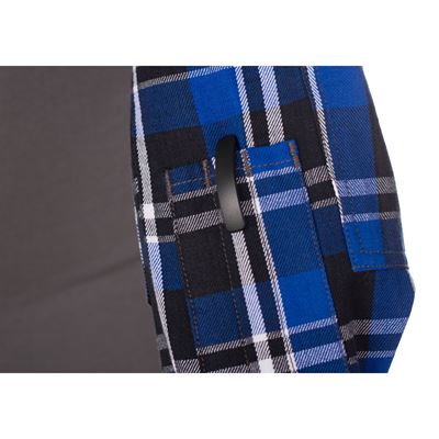 Camicia tattica in flanella BLU INVADERGEAR 108601-700 4