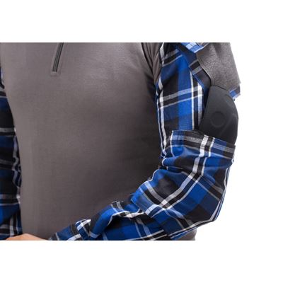 Camicia tattica in flanella BLU INVADERGEAR 108601-700 7