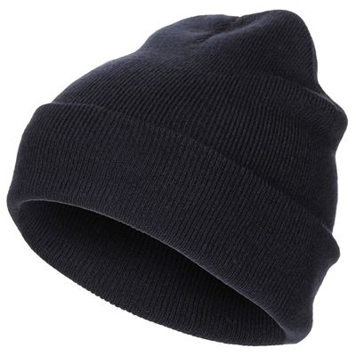 Cappello lavorato a maglia fine Acrilico BLU