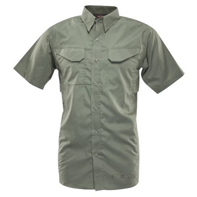 Camicia 24-7 FIELD manica corta rip-stop VERDE