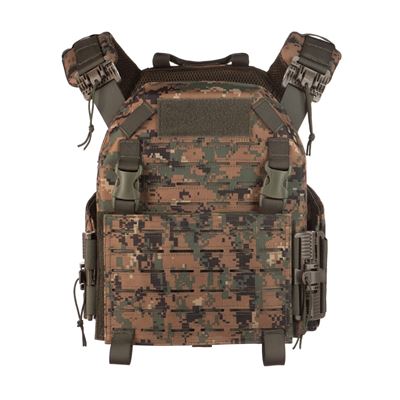 Gilet REAPER QRB Plate Carrier porta piastre DIGITAL WOODLAND - MARPAT INVADERGEAR 1095672-66 10