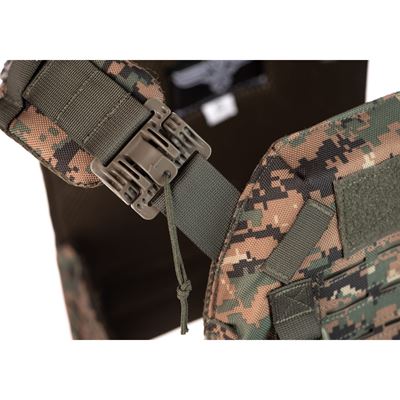 Gilet REAPER QRB Plate Carrier porta piastre DIGITAL WOODLAND - MARPAT INVADERGEAR 1095672-66 6