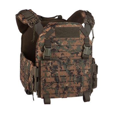 Gilet REAPER QRB Plate Carrier porta piastre DIGITAL WOODLAND - MARPAT