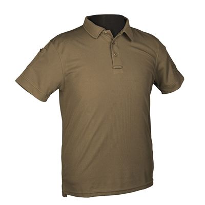 Maglietta/polo TACTICAL QUICK DRY maniche corte VERDE