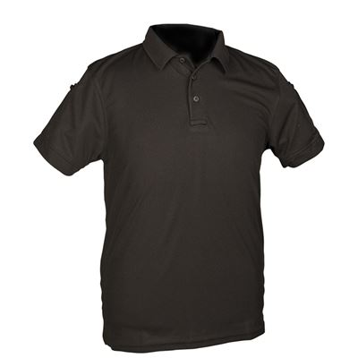 Maglietta/polo TACTICAL QUICK DRY manica corta NERO