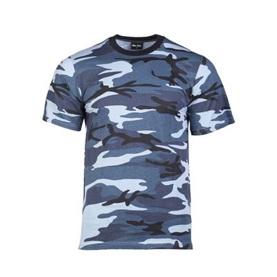 Maglietta a maniche corte SKY BLUE CAMO
