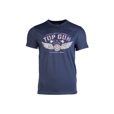 Maglietta a maniche corte PILOTS ELITE SCHOOL BLU