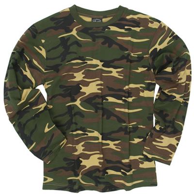 Maglietta a maniche lunghe WOODLAND