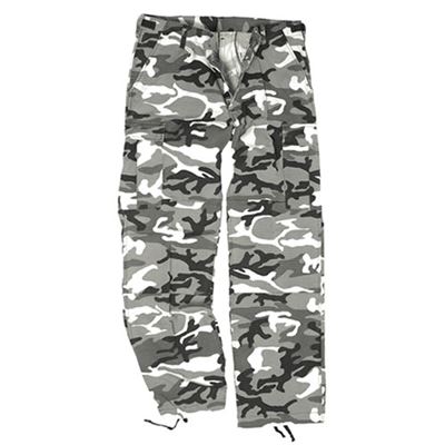 Pantaloni da donna US BDU rip-stop prelavati METRO - URBAN