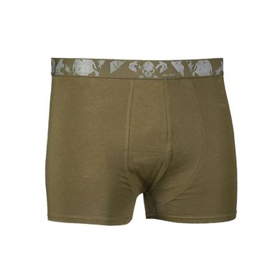 Boxer da uomo SKULL VERDI set 2 pezzi