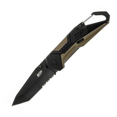 Coltello pieghevole REPO con lama combinata