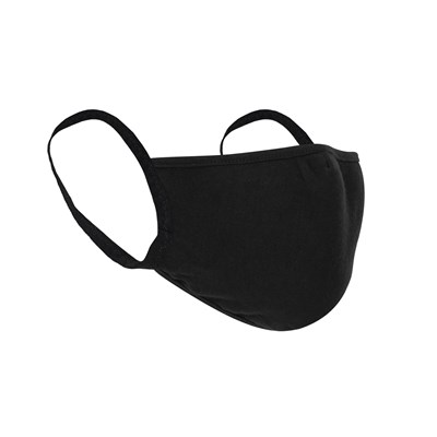 Mascherina per bambini a 3 strati NERA
