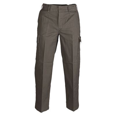 Pantaloni BW tipo moleskin prelavati VERDI