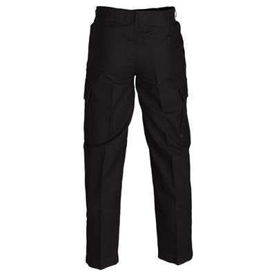 Pantaloni BW tipo moleskin prelavati NERI MIL-TEC® 11302002 2