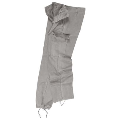 Pantaloni BW tipo moleskin prelavati GRIGI