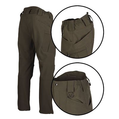 Pantaloni ASSAULT softshell RANGER GREEN MIL-TEC® 11380012 2