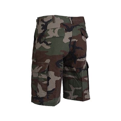 Pantaloncini US tipo BDU rip-stop prelavati WOODLAND MIL-TEC® 11402020 2