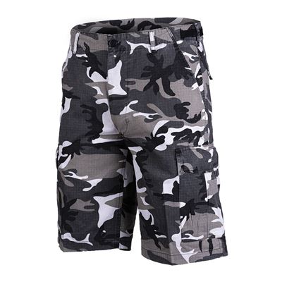 Pantaloncini US tipo BDU rip-stop prelavati METRO URBAN