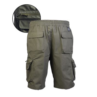 Pantaloncini URBAN EXPLORER in cotone rip-stop VERDI MIL-TEC® 11404601 2