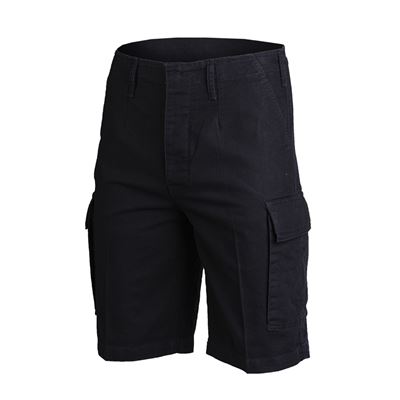 Pantaloncini BW tipo moleskin prelavati NERI