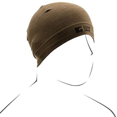 Cappello Beanie Merino Seamless STONEGREY OLIVE
