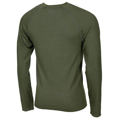 Maglietta funzionale MERINO 50 VERDE MFH 11420B 3