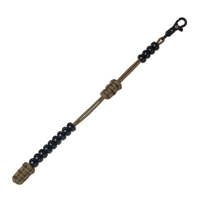 Contapassi PARACORD con moschettone COYOTE ROTHCO 1147 2