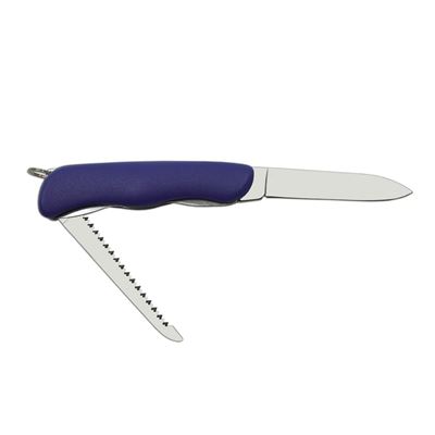 Coltello 2/AK pieghevole con sicura INOX impugnatura PLASTICA BLU MIKOV 115-NH-2-AK 2