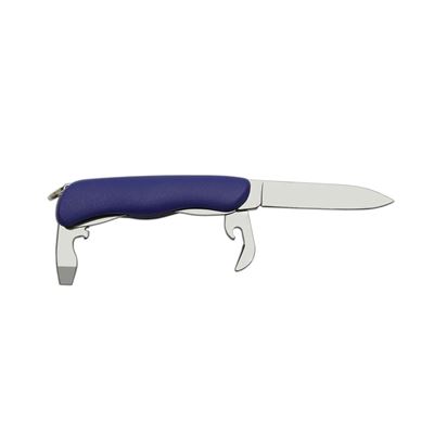 Coltello 3/AK pieghevole con sicura INOX impugnatura PLASTICA BLU "COLTELLO DELL'ANNO 2000" MIKOV 115-NH-3-AK 5