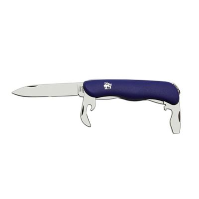 Coltello 3/AK pieghevole con sicura INOX impugnatura PLASTICA BLU "COLTELLO DELL'ANNO 2000"