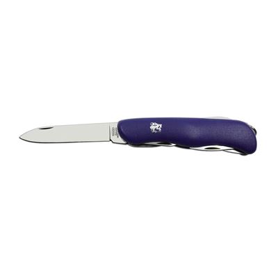 Coltello 5/AK pieghevole con sicura INOX impugnatura PLASTICA BLU MIKOV 115-NH-5-AK 4