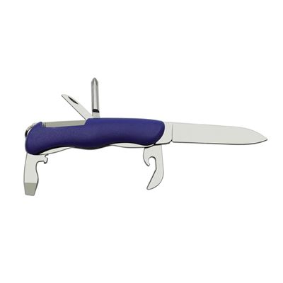 Coltello 5/BK pieghevole con sicura INOX impugnatura PLASTICA BLU MIKOV 115-NH-5-BK 5