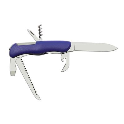 Coltello 6/AK pieghevole con sicura INOX impugnatura PLASTICA BLU MIKOV 115-NH-6-AK 5