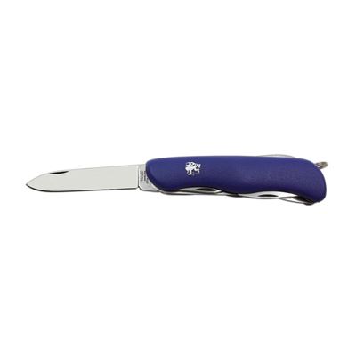 Coltello 6/AK pieghevole con sicura INOX impugnatura PLASTICA BLU MIKOV 115-NH-6-AK 4