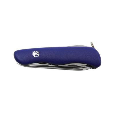 Coltello 6/AK pieghevole con sicura INOX impugnatura PLASTICA BLU MIKOV 115-NH-6-AK 3