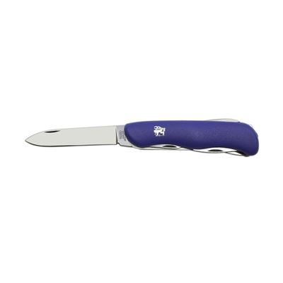 Coltello 6/BK pieghevole con sicura INOX impugnatura PLASTICA BLU MIKOV 115-NH-6-BK 4
