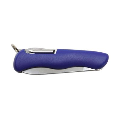 Coltello 6/BK pieghevole con sicura INOX impugnatura PLASTICA BLU MIKOV 115-NH-6-BK 2