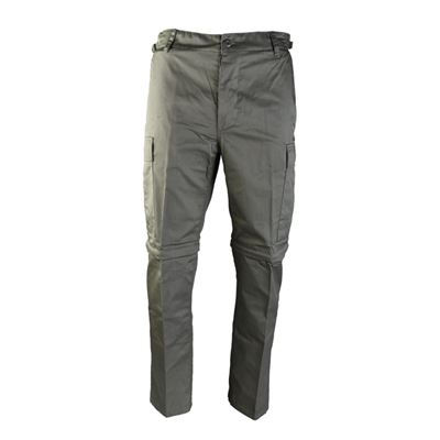 Pantaloni BDU ZIP-OFF con gambe staccabili VERDI