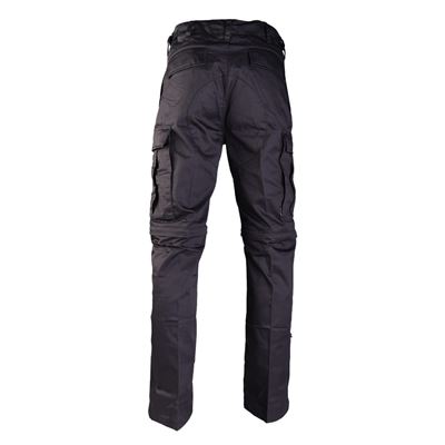 Pantaloni BDU ZIP-OFF con gambe staccabili NERI MIL-TEC® 11510002 2