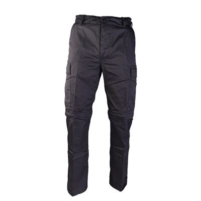 Pantaloni BDU ZIP-OFF con gambe staccabili NERI