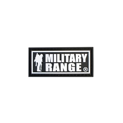 Toppa MILITARY RANGE piccola NERO/BIANCO