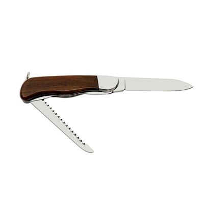 Coltello 2AK/KP pieghevole HIKER con sicura INOX manico in LEGNO MIKOV 116-ND-2AK-KP 7