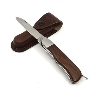 Coltello 3AK/KP pieghevole HIKER con sicura INOX manico in LEGNO MIKOV 116-ND-3AK-KP 3