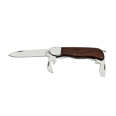 Coltello 3AK/KP pieghevole HIKER con sicura INOX manico in LEGNO