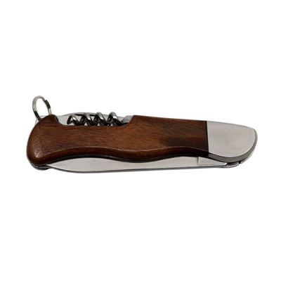 Coltello 5AK/KP pieghevole HIKER con sicura INOX manico in LEGNO MIKOV 116-ND-5AK-KP 5